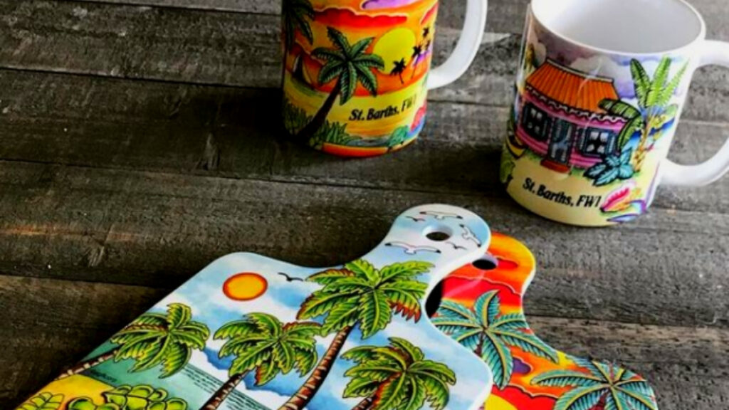 Souvenirs in St barts