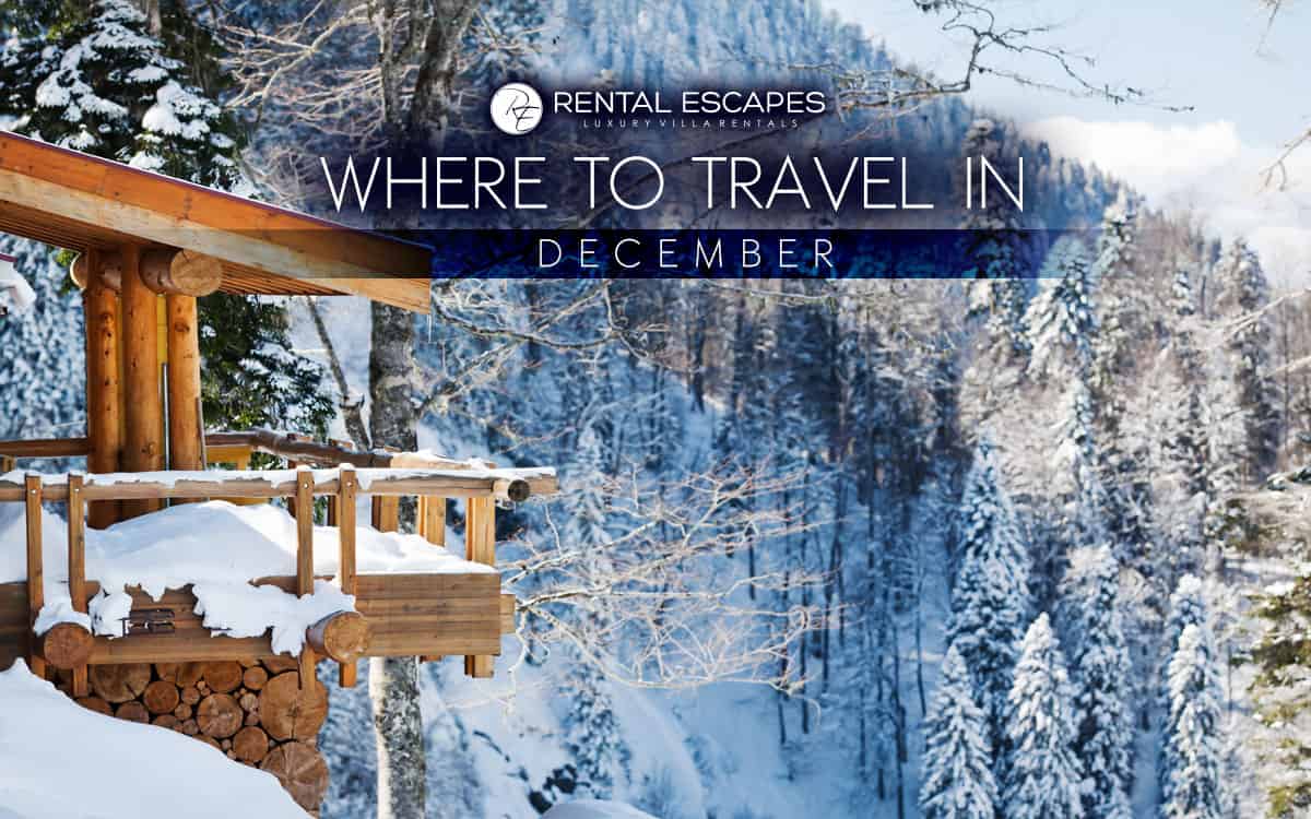 best travel destinations december january