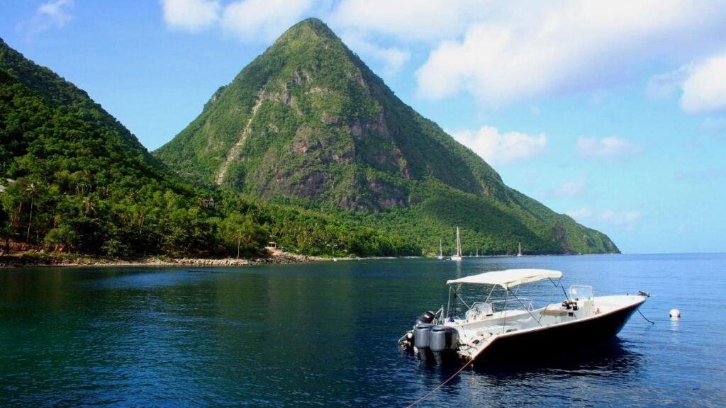 Anse des Pitons snorkeling spot in the Caribbean