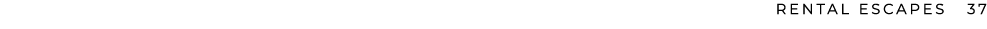 RENTAL ESCAPES 37