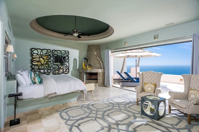 Always feel like you're in paradise in open concept Master Bedroom!
