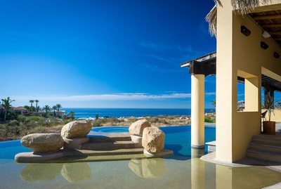 Enjoy the spectacular view of the Sea of Cortez from the expansive & open terrace at Casa Tita!