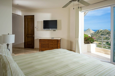 Enjoy breathtaking views of the Sea of Cortez from every bedroom in Villa del Mar