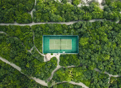 Soneva Jani Tennis court