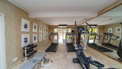 Fitness Room: On lower level. Fully equipped, air-conditioning. 