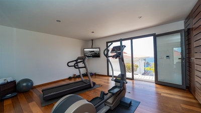 Fitness Room: On the lower level. Fully equiped fitness room, air conditioning, HD-TV, Dish Network,
