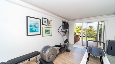 Fitness Room: On the lower level of the property, nice air conditioned and equipped fitness room.&nb